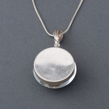 Load image into Gallery viewer, This Artisan Cherry Tree and Butterfly Lampwork Flamework glass pendant necklace